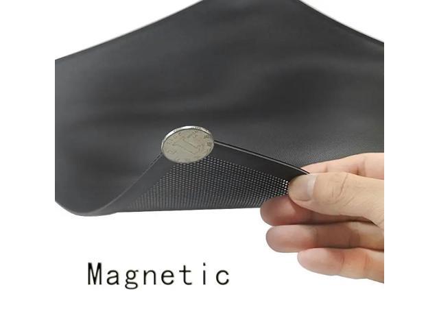 12x24CM Magnetic Dust Filter Dustproof PVC Mesh Net Cover Guard for Home Chassis PC Computer Case Cooling Fan Accessories