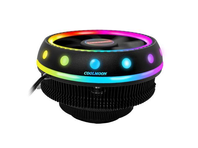 Colorful UFO CPU universal cooler RGB cooling fan for desktop computer inted amd platform air cooling