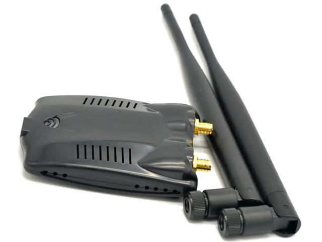 for Atheros AR9271 802.11 b/g/n 150Mbps USB Wireless WiFi Adapter with 2x 6dBi WiFi Antenna for Windows 7/8/10/Kali Linux