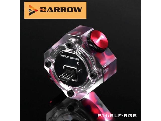 Water Cooling Kit SLF-RGB, Water Flow Meter RGB Water Standard Type Flow water speed Display for Water Cooling Computer