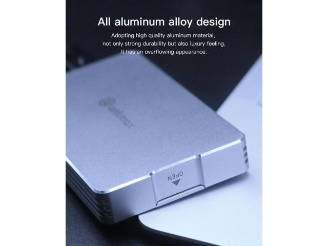 Ankmax USB 4 SSD Enclosure for NVMe M.2 SSD, UC4M2 USB 4 Type-C 40Gbps Interface Compatible with Thunderbolt 3/4 USB3.1/3.0, Tool-Free Aluminum...
