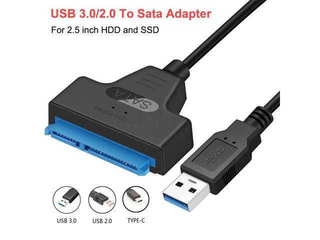 USB SATA 3 Cable Sata To USB 3.0 Adapter UP To 6 Gbps Support 2.5Inch External SSD HDD Hard Drive 22 Pin Sata III A25 2.0 USB 3.0