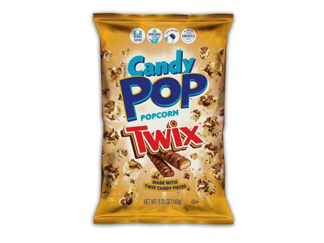 UPC 814109020445 product image for Candy Pop Twix Coated Popcorn Drizzled in Chocolate and Caramel 20oz | upcitemdb.com