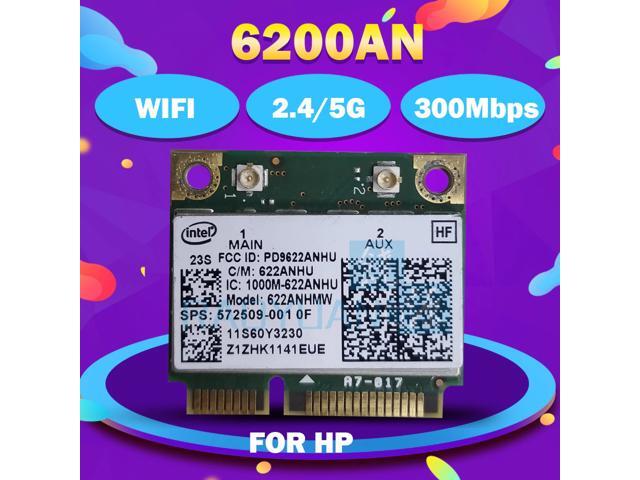 Lejiahong Wireless Network Card For Intel 622ANHMW 6200 wireless card 300M 802.11a/g/n SPS:572509-001 For HP