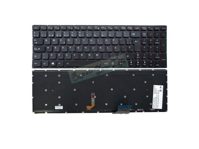 laptop keyboard SP Spanish for lenovo U530 Y50 Y70 Y50-70 Y50-80 Y70-70 9Z.N8RBC. J0S 25215991 PK1314R2A12 backlight black