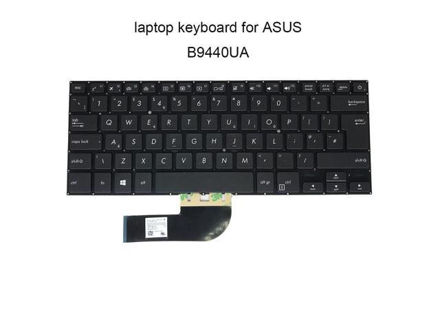 Replacement keyboards B9440U backlit keyboard for ASUS Pro B9440UA UK GB British 0KNX0 F620UK00 black four Screw column On Sale