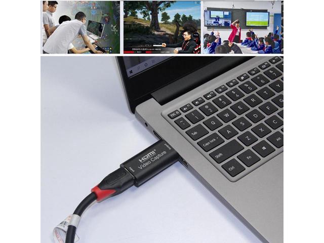 Game Capture Card, High Definition 1080p Reliable Portable Video Converter for Game Streaming Live Broadcasts Video Recording