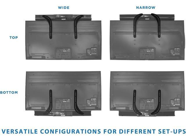Mount-It! Soundbar TV Mount, Universal Sound Bar Bracket for TVs 32 to 70 Inches, Compatible with Samsung, Sony, Vizio, LG, and More, Fits Above or...