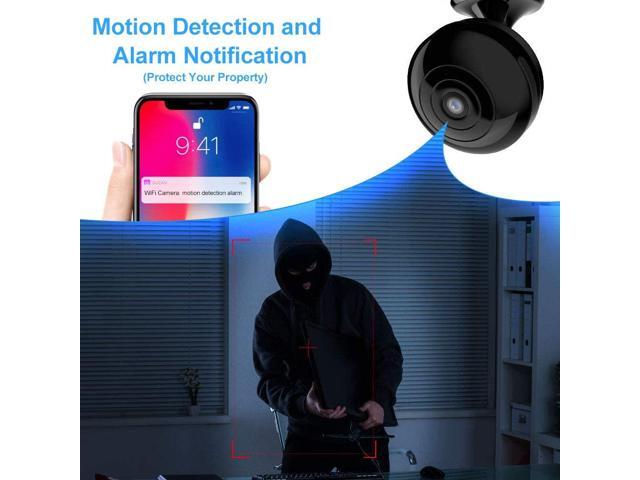 Mini Hidden-Camera WiFi-Spy Camera Wireless 1080P, Small Spy Cam Nanny Cam with Audio and Video Recording Micro Surveillance Camera for Live...