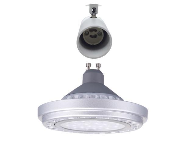 Ar111 Led Gu10 Bulb Dimmable 15w Equivalent Halogen 120w 30°Beam Angle Warm White 3000k Smd Ac110v Par36 Es111 Reflector Bulb Qr111 Spotlight...