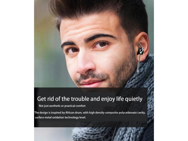 Wired Earphones Earbuds Earpiece Headset Headphones Full Metal In-Ear HIFI Earphones Built with Mic Powerful Bass Driven Stereo Sound Noise...