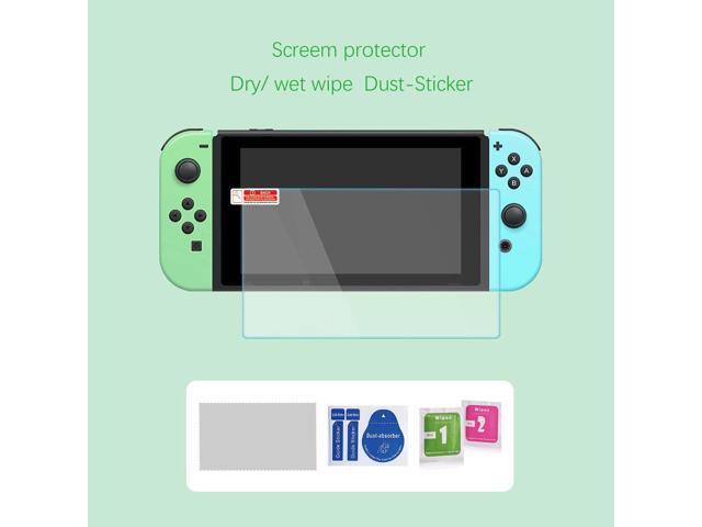 Accessories Kit Bundle for Switch,12 in 1 Essential Protection Kits with Carrying Case, Game Storage Case, Screen Protector, Silicone Cover Skin...