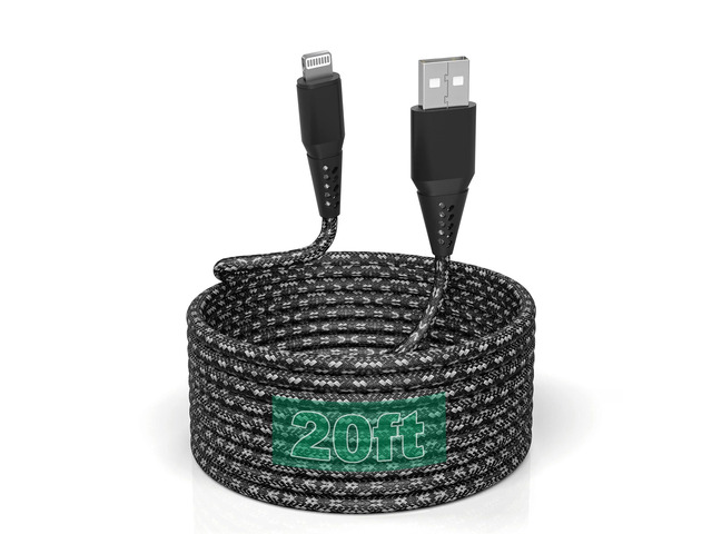 iPhone Charger Cord Long 20FT/6M [Apple MFi Certified]