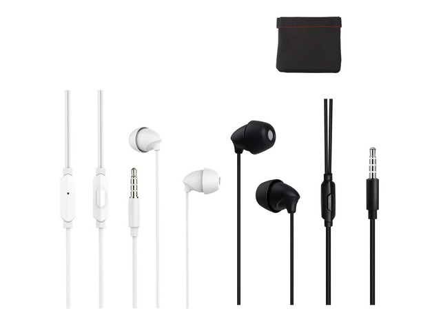 2Packs Sleep Earphone Gift Earphone Bag,Noise Isolating in-Ear Sleep Earbuds,Unique Soft Silicone Perfect for Insomnia Side Sleeper, Yoga,medi...