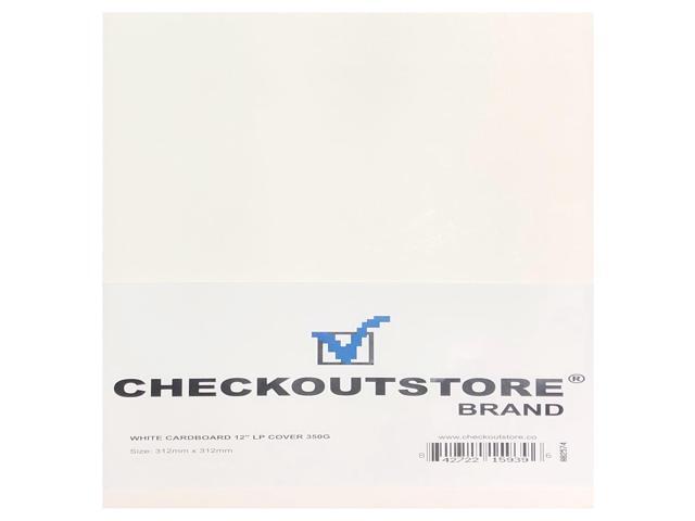 10 CheckOutStore Cardboard Jackets Cover for 12' LP Vinyl 33 RPM Records