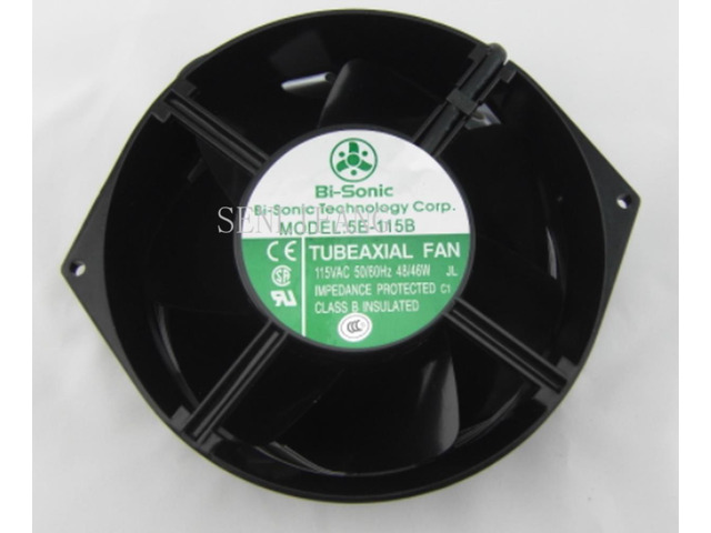 For Bi-Sonic 5E-115B DC 115V 48W 170x150x55mm Server Cooler Fan One year warranty