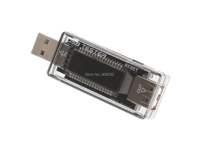 USB Charger Current Voltage Charging Detector Mobile Power Current and Voltmeter Ammeter power capacity tester meter