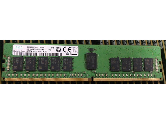 OIAGLH For Server M393A1G43EB1-CRC0Q 8GB 2RX8 PC4-2400T DDR4 2400 REG