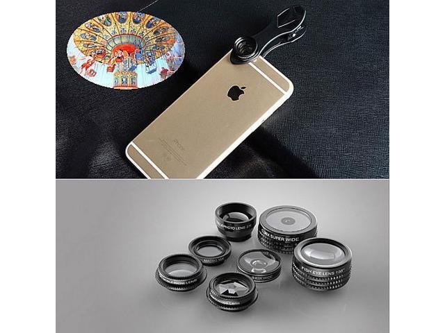 Vista Kaleidoscope 5 In 1 Photo Magic Lens Set - Black