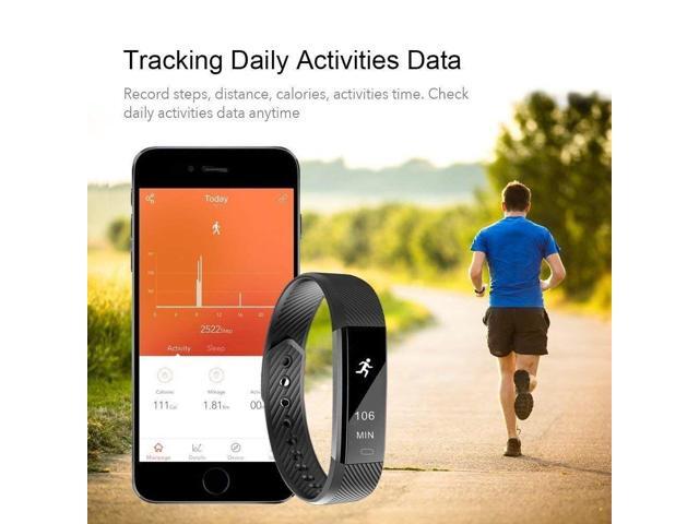 Vista SmartFit Slim Activity Tracker And Monitor Smart Watch With FREE Extra Band - PURPLE