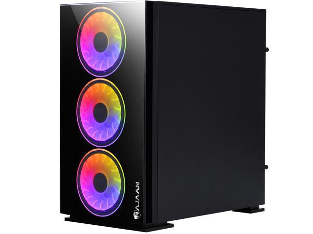 HAJAAN BREEZE Gaming Desktop Tower PC - Intel Core i3-10100F Processor 3.6GHz, 16GB DDR4 RAM, 512GB SSD, Nvidia GeForce GTX 1660 6GB, WIFI Windows...