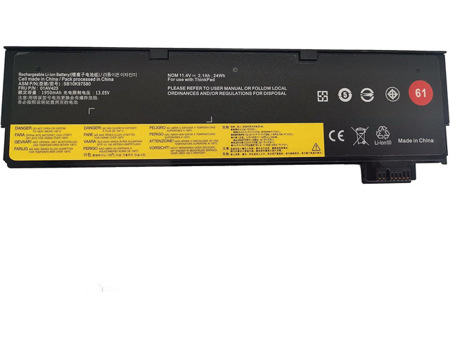 61 SB10K97580 01AV423 01AV452 T580 T570 P52S T470 Battery Replacement for Lenovo