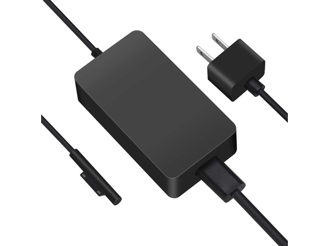 Surface Pro Charger, 65W Surface Pro 7 Pro 6 Pro 5 Pro 4 Pro 3 Power Supply Charger Fit for Microsoft Surface Book Surface Laptop 3 2 1 Surface...