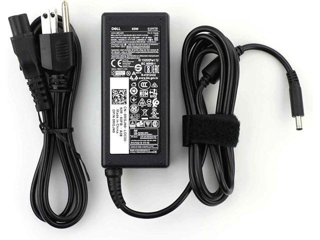 New Genuine Inspiron 13 14 15 Laptop Charger 65W(watt) Slim AC Power Adapter(LA65NS2-01/0G6J41/MGJN9) for Dell Inspiron 5000 7000 Series,3147 5558...