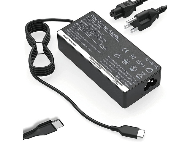 65W Lenovo USB C Charger Replacement for Lenovo Laptop Charger/Lenovo Chromebook
