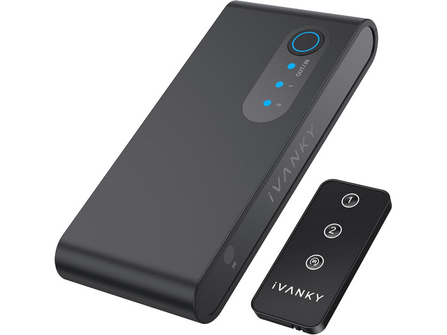 HDMI Switch 4K@120Hz iVANKY Bi-Directional 8K HDMI Switcher HDMI 2.1 Switch with