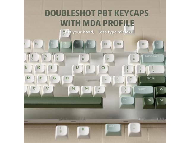 RK ROYAL KLUDGE R75 Mechanical Keyboard Wired with Volume Knob, 75% Custom Gaming Keyboard Gasket Mount RGB Backlit with Software, MDA Profile, PBT...