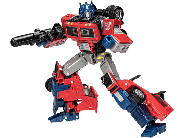 Hasbro Transformers Generations Leader Class Figurine Volvo VNR 300 Optimus Prim