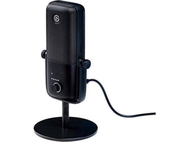 Elgato Wave:3 - Premium Studio Quality USB Condenser Microphone for Streaming, Podcast, Gaming and Home Office, Free Mixer Software, Sound Effect.