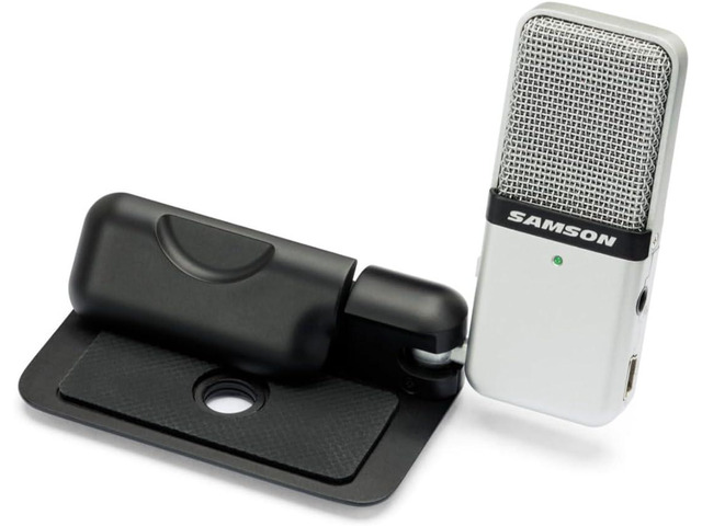 SAGOMIC Go Mic Clip-on USB Microphone (White)