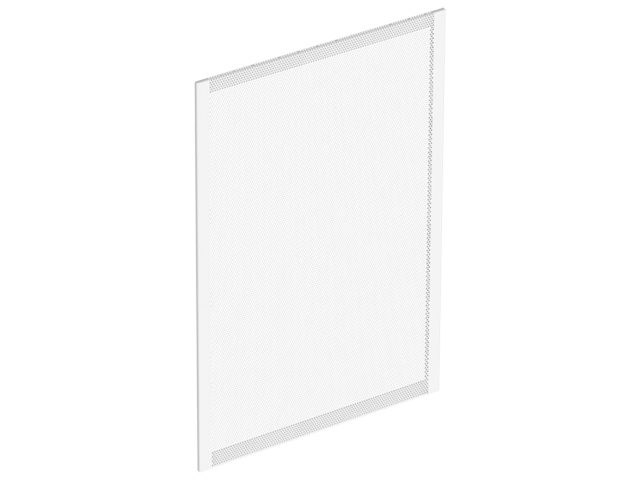 SSUPD Meshlicious Case Accessory - Fine Mesh Side Panel for Meshlicious - White Color