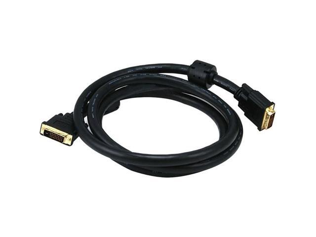 Monoprice DVI-D Video Cable - 6 Feet - Black 24AWG CL2 Dual Link 9.9 Gbps