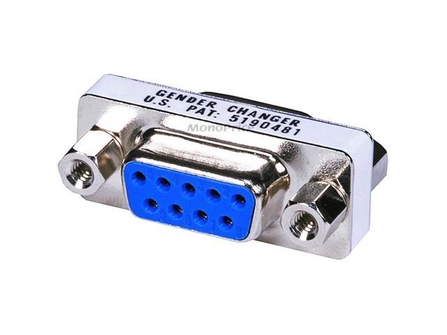 Monoprice DB9 Female/Female Mini Gender Changer