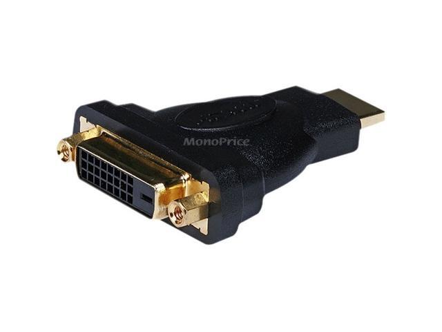 Monoprice HDMI Male to DVI-D Female Adapter HDMI Male to DVI-D Single Link Female Adapter