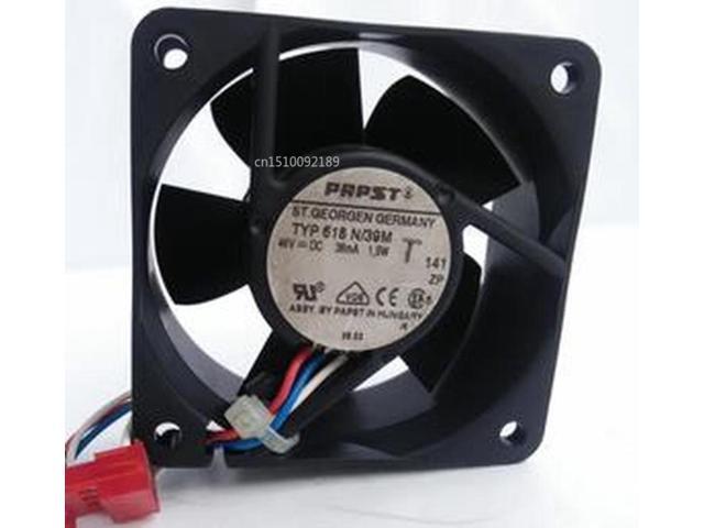 TYP618N/39 M 48V 1,9 W 6CM * 602560*60*25,4mm 3 cables ordenador Industrial ventilador de refrigeración envÃo gratis