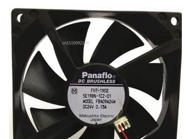 Ventilador enfriador de servidor para Panaflo FBA09A24M 24V DC 0.13A 90x90x25mm