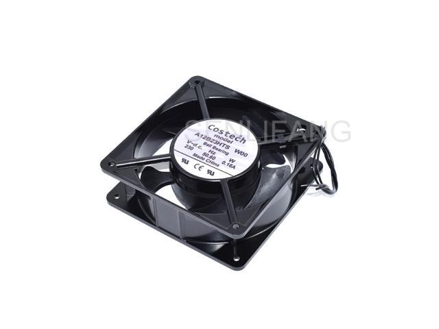 Ventilador de refrigeración cuadrado para servidor, 2 lÃneas, para Costec A12B23HTS DC230V 0.16A 120x120x38mm