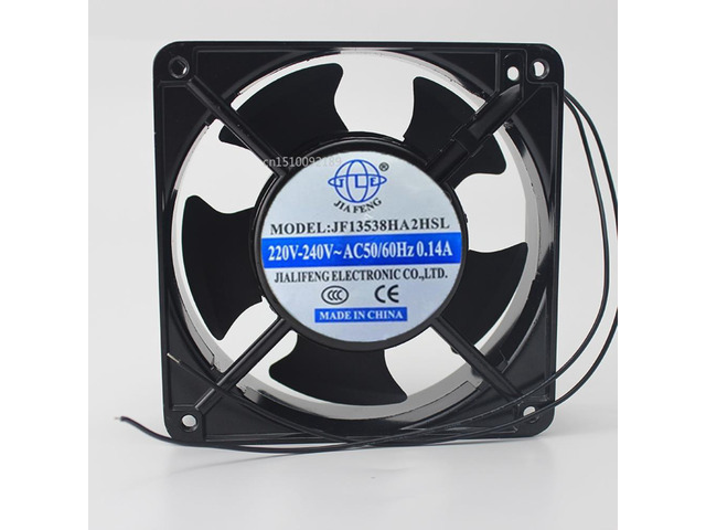 Para JF13538HA2HSL volumen del ventilador de refrigeraciÃ³n 135*135*38MM