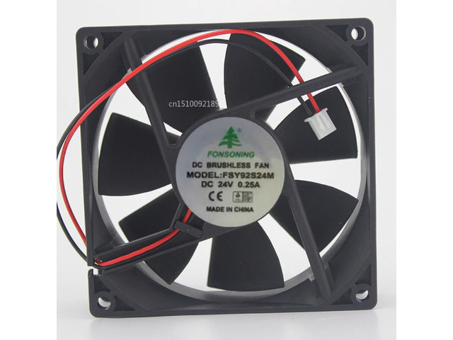 Ventilador enfriador de servidor para FONSONING FSY92S24M 24V DC 0.25A 120x120x25mm