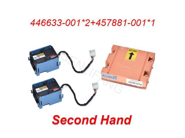 Disipador de calor de prueba OK 446633-001 457873-001, ventilador de refrigeraciÃ³n * 2 y 457881-001 459737-001 455293-001*1