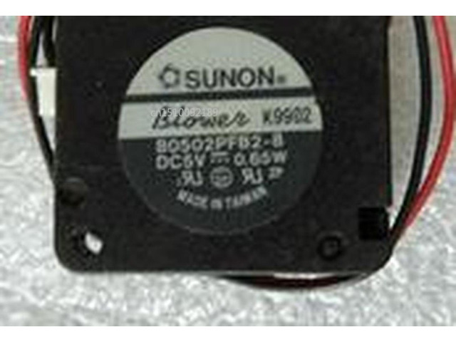 Ventilador enfriador de servidor, para B0502PFB2-8 DC 5V 0,65 W 25x25x10mm