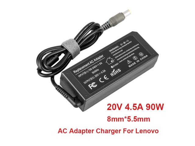 20V 4.5A 90W Replacement AC Adapter Charger For Lenovo Thinkpad E420 E430 T61 T60p Z60T T60 T420 T430 F25 Notebook Power Supply