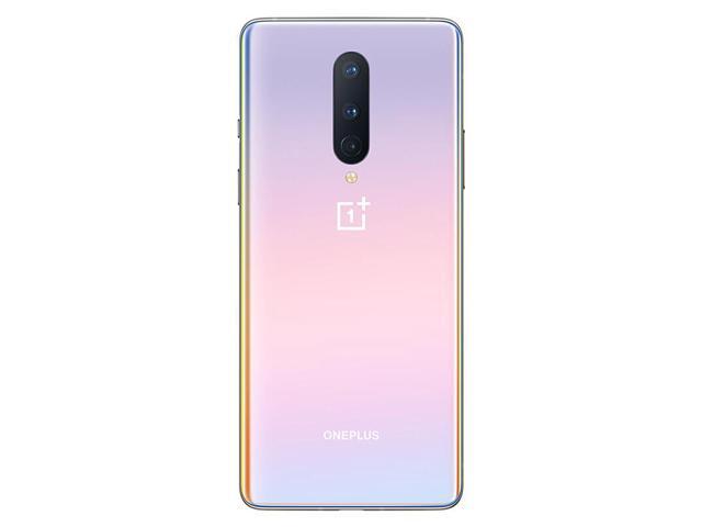 OnePlus 8 5G Smartphone 6.55-inch 8GB RAM 128GB ROM 4300mAh Battery Android 10- Pink