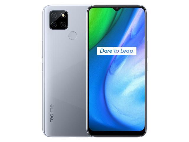 Realme V3 5G Smartphone 6.5-inch 6GB RAM 128GB ROM 5000mAh Battery Android 10-Silver 6GB