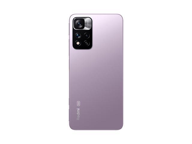 Xiaomi Redmi Note 11 Pro 6.67-inch 2400x1080P AMOLED Display 5G Smartphone 6GB 128GB 5160mAh Battery Android 11- Purple