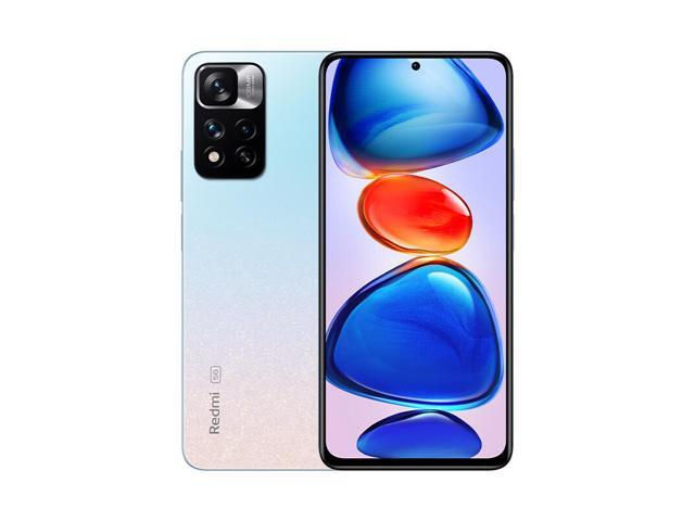 Xiaomi Redmi Note 11 Pro 6.67-inch 2400x1080P AMOLED Display 5G Smartphone 8GB 128GB 5160mAh Battery Android 11- Blue
